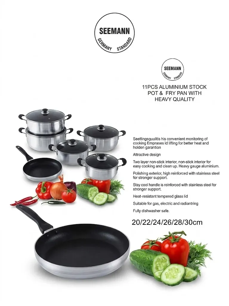Cooking Pots and Frying pan 1