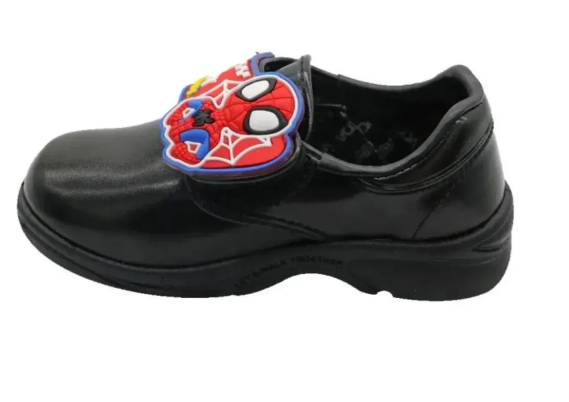 Black Boys' school shoes. Seller: ABC KIDS WEAR on Muafay. 1
